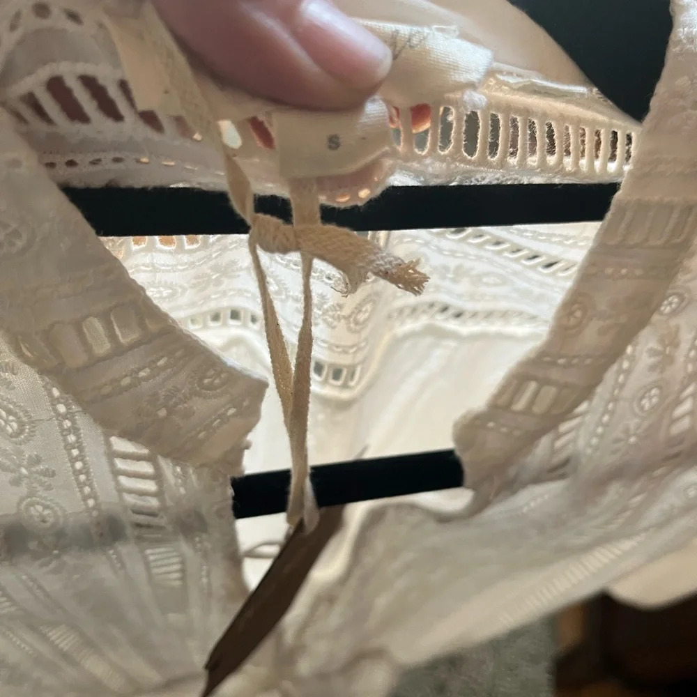 Anthropologie Forever That Girl Eyelet Dress - Picture 5 of 5